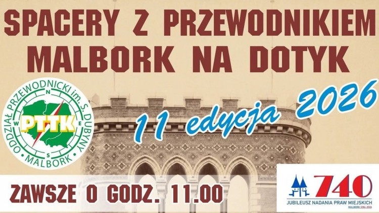 Spacer z Przewodnikiem po Malborka. Rusza 11. edycja letnich spacerów tematycznych