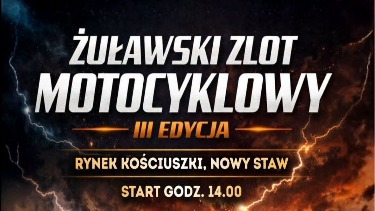 Żuławski Zlot Motocyklowy wraca do Nowego Stawu. Będzie rockowo i z dużą dawką adrenaliny