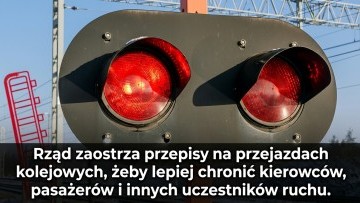Za czerwone światło na przejeździe stracisz prawo jazdy na 3 miesiące!…