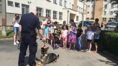 Malborskie Zuchy odwiedziły policjantów - 03.06.2016