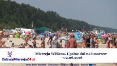 Mierzeja Wiślana. Upalne dni nad morzem - 02.06.2016