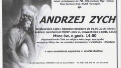 Zmarł Andrzej Zych. Żył 78 lat 