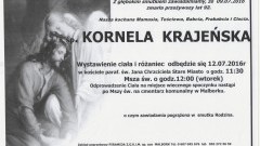 Zmarła Kornela Krajeńska. Żyła 92 lata.