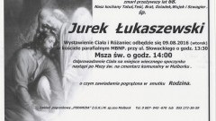 Zmarł Jurek Łukaszewski. Żył 68 lat.