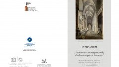 Sympozjum "Średniowiecze postrzegane sztuką (środkowoeuropejskie konteksty)" w Ośrodku Konferencyjnym KARWAN w Malborku - 15-17.09.2016