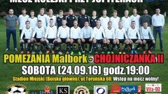 Mecz przy jupiterach. Pomezania Malbork - Chojniczanka II - 24.09.2016