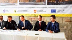 Umowa na projekt transportowy w ramach MOF Malbork-Sztum podpisana - 12.12.2016