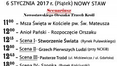 Orszak Trzech Króli w Nowym Stawie. Serdecznie zapraszamy – 06.01.2017