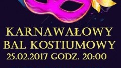 GOKIS Miłoradz zaprasza na Bal Karnawałowy! - 25.02.2017