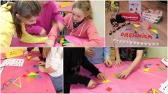 Lekcja z pomysłem. Salon Geometrycznych Łamigłówek w Zespole Szkolno - Przedszkolnym w Drewnicy - 20.01.2017