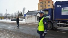 Nowy Dwór Gd. Bezpieczny Pieszy. Akcja policji - 19.01.2017