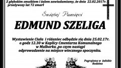 Zmarł Edmund Szeliga. Żył 72 lata.