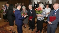 Medale za Długoletnie Pożycie Małżeńskie. Jubileusz 50-lecia w sali Urzędu Stanu Cywilnego w Sztumie - 17.02.2017