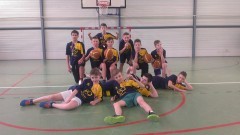 Mistrzostwa Powiatu w mini koszykówce chłopców. Szkoła Podstawowa nr 2 w Nowym Dworze Gdańskim zdobyła drugie miejsce -11.03.2017