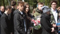 Uczniowie ZS nr 2 w Nowym Dworze Gdańskim na obchodach 72 rocznicy wyzwolenia niemieckiego obozu koncentracyjnego Stutthof – 09.05.2017