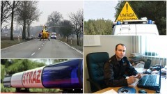 Gm. Dzierzgoń: Poważny wypadek w Nowcu. Strażak po służbie udzielił pierwszej pomocy i wzorowo zabezpieczył miejsce zdarzenia – 01.06.2017