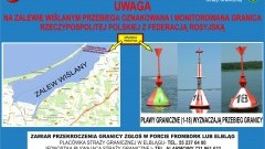 Komendant Morskiego Oddziału Straży Granicznej w Gdańsku przypomina o zasadach przekraczania granicy państwowej na Zalewie Wiślanym.