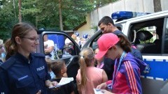 Stegna. Policjanci promowali bezpieczne wakacje nad wodą 17.06.2017