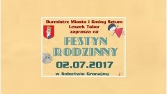 Gmina Sztum. Zapraszamy na Festyn Rodzinny w Sołectwie Gronajny - 02.07.2017