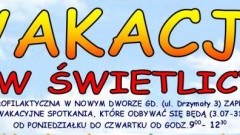 Nowy Dwór Gdański. Świetlica zaprasza dzieci na wakacje - 03.07 - 31.08.2017
