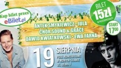 Zapraszamy po bilety! Ewa Farna, Jula, Antek Smykiewicz i Sound & Grace. Ruszyła sprzedaż biletów! "Żuławskie Lato" – kolejny muzyczny festiwal w Nowym Stawie - 18.08.2017