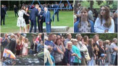 Gm. Sztutowo: Brytyjski następca tronu książę William i księżna Catherine zwiedzili Muzeum Stutthof - 18.07.2017