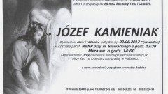 Zmarł Józef Kamieniak. Żył 88 lat.