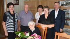 Nowy Dwór Gdański : 95. urodziny Pani Gertrudy Witt - 07.09.2017