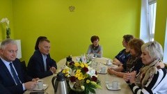 Nowy Dwór Gdański : Spotkanie Burmistrza Jacka Michalskiego z delegacją&#8230;