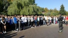 Próbne ewakuacje w Szkole Podstawowej oraz w Tęczowym Przedszkolu w Dzierzgoniu - 16-18.10.2017