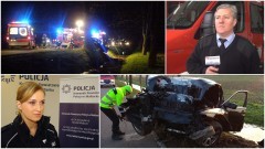 W Królewie BMW uderzyło w drzewo. Weekendowy raport malborskich służb mundurowych – 06.11.2017