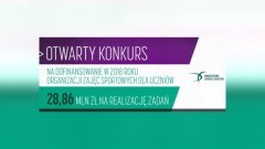 Konkurs na dofinansowanie zajęć sportowych dla uczniów szkół w 2018 roku - 29.11.2017