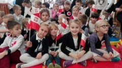 Uroczysty apel z okazji Dnia Niepodległości w Zespole Szkół w Tujsku - 10.11.2017