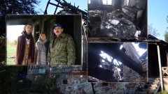 Jazowa: Miesiąc po pożarze, na przedsionku zimy. Czy uda się odbudować dom? - 19.11.2017