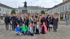 "Szkoła talentów i młodych z pasją", czyli wspólny wyjazd uczniów z I LO w Malborku i Studia Wokalnego Balbiny na musical " Metro" - 20.11.2017
