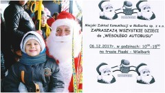 Zapraszamy do „Wesołego Autobusu”. Świąteczny transport miejski w Malborku - 06.12.2017