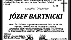 Zmarł Józef Bartnicki. Żył 94 lat