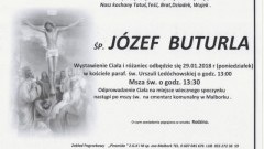 Zmarł Józef Buturla. Żył 80 lat.