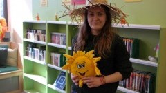 Miejska Biblioteka Publiczna w Malborku zaprasza na zajęcia Jovaną - wolontariuszką z Serbii
