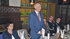 Gmina Nowy Dwór Gdański : Spotkanie Burmistrza Jacka Michalskiego z komendantem PSP oraz prezesami i naczelnikami OSP