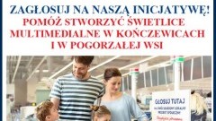 GOKIS Miłoradz ponownie powalczy o świetlice multimedialne. Tym razem dla Kończewic i Pogorzałej Wsi 