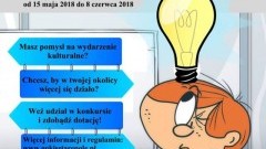 Gmina Stare Pole : Masz pomysł na projekt kulturalny? Chcesz, by w twojej okolicy więcej się działo? Weź udział w konkursie i zdobądź dotację!
