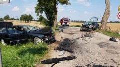 Dwa zderzenia aut osobowych, usuwanie połamanych drzew oraz zalana droga - weekendowy raport sztumskich służb mundurowych