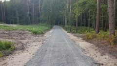 8 kilometrów ścieżki rowerowej od Kątów Rybackich do Przebrna prawie gotowe.
