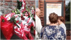 Dwie uroczystości jednego dnia - złożono kwiaty i odsłonięto tablicę pamiątkową