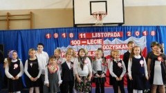 Obchody 100. rocznicy odzyskania niepodległości przez Polskę w ZSP Drewnica