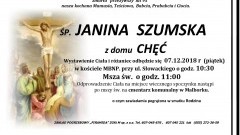 Zmarła Janina Szumska. Żyła 95 lat.