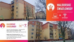 Nowy Dwór Gdański. Pierwsi klienci już korzystają ze światłowodów w mieszkaniach na os. Wyszyńskiego 