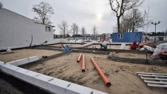 Nowy Dwór Gdański: Ruszyła budowa szatni zapleczem sanitarnym na Miejskich Obiektach Sportowych 