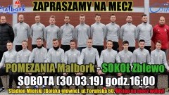 Przyjdź na mecz Pomezania Malbork – Sokół Zblewo.
